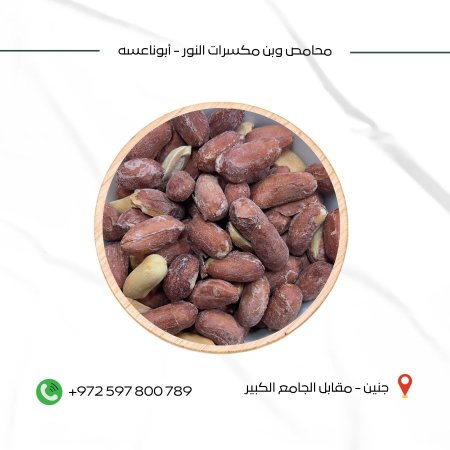 فستق سوداني محمص