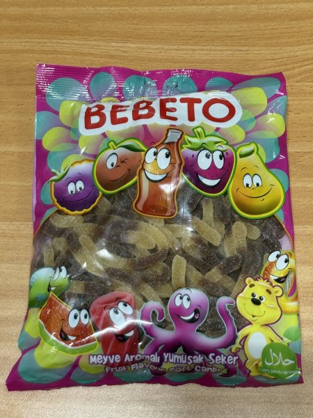 كاندي حيه طعم كولا حوامض