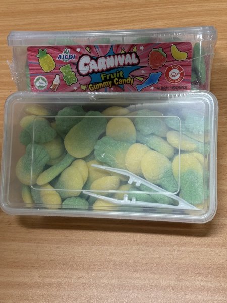 كاندي كرنفال (طعم وشكل أناناس حوامض )